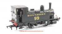 4S-018-015D Dapol B4 0-4-0T Steam Locomotive number 99 in Southern Lined Black livery